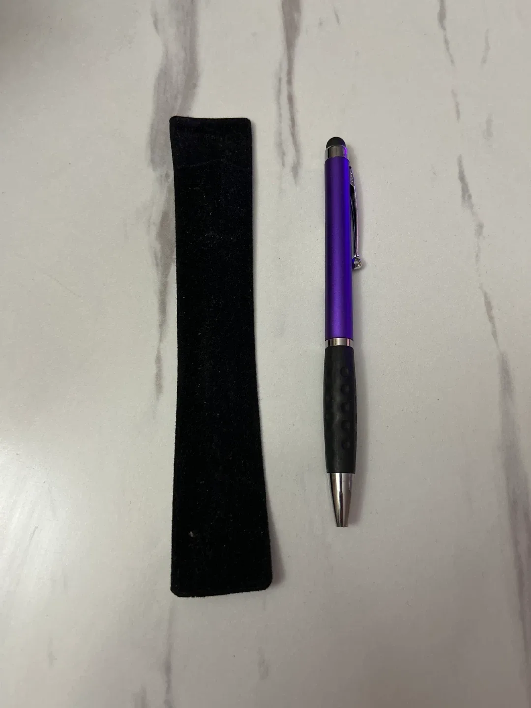 🧡 Purple Pen with Stylus Tip image indicator(2)