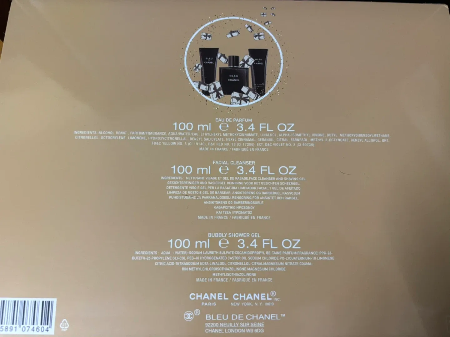 Bleu de Chanel Gift Set image indicator(3)