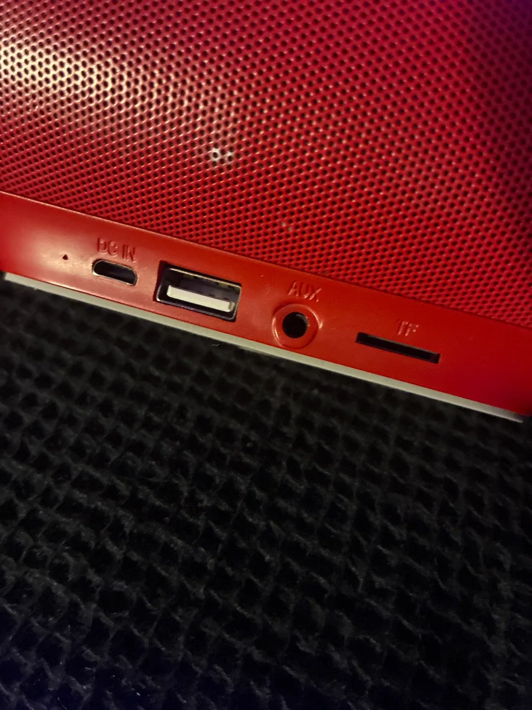 BY1050 Red Portable Bluetooth Speaker ❤️ image indicator(2)