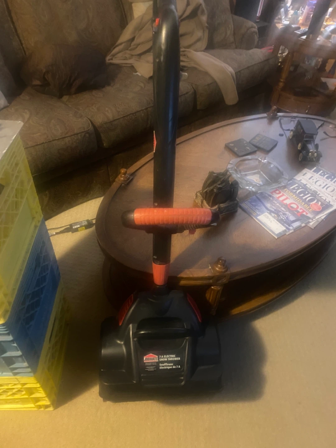 Jobmate 7A Electric Snow Thrower - photo 2