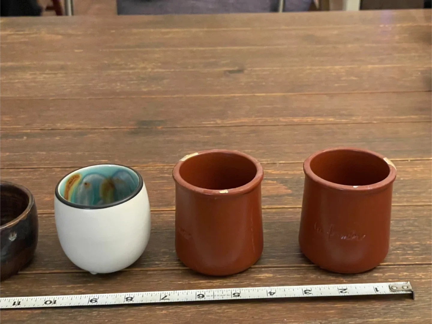 Set of 6 Assorted Ceramic Cups image indicator(2)