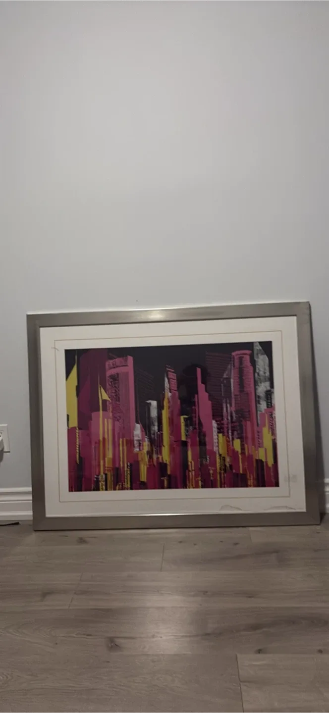 Framed Cityscape Art Print image indicator(2)