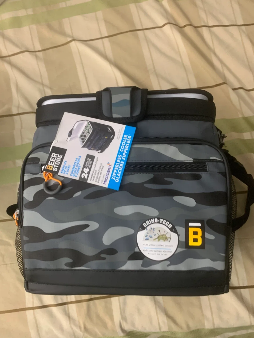 Rhino-Tech Zipperless Cooler 24 cans image indicator(2)