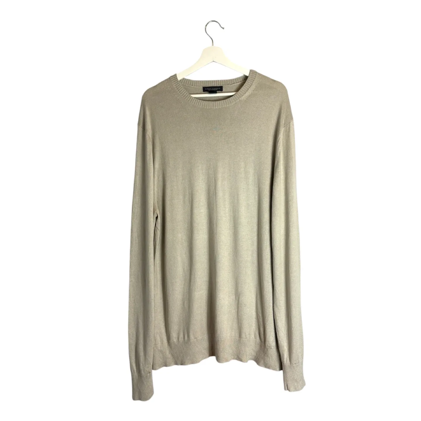Banana Republic Silk Cashmere Sweater in Camel Beige Size XXL thumbnail