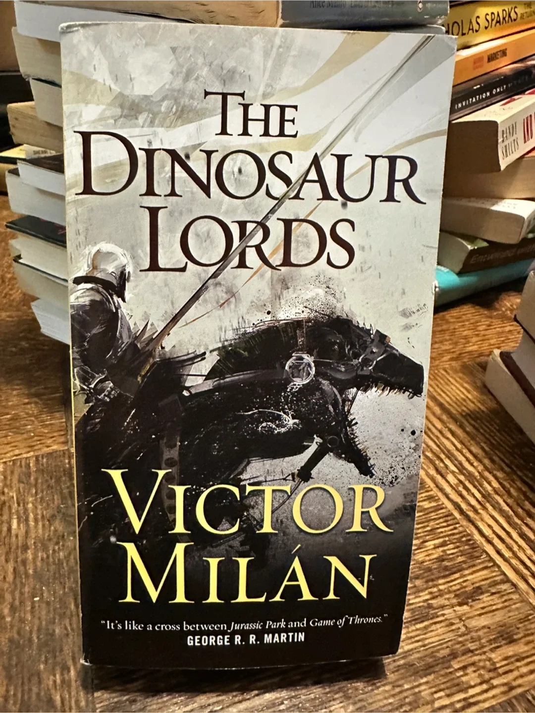 The Dinosaur Lords by Victor Milan thumbnail