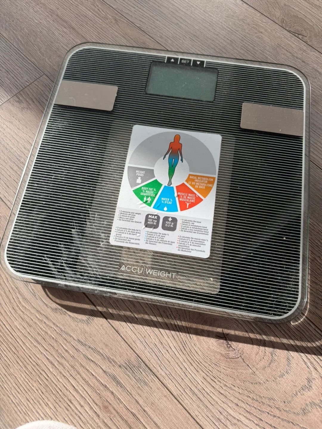 Accuweight Digital Body Weight Scale