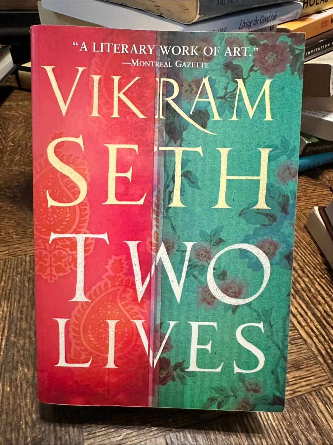 Vikram Seth Two Lives Book thumbnail