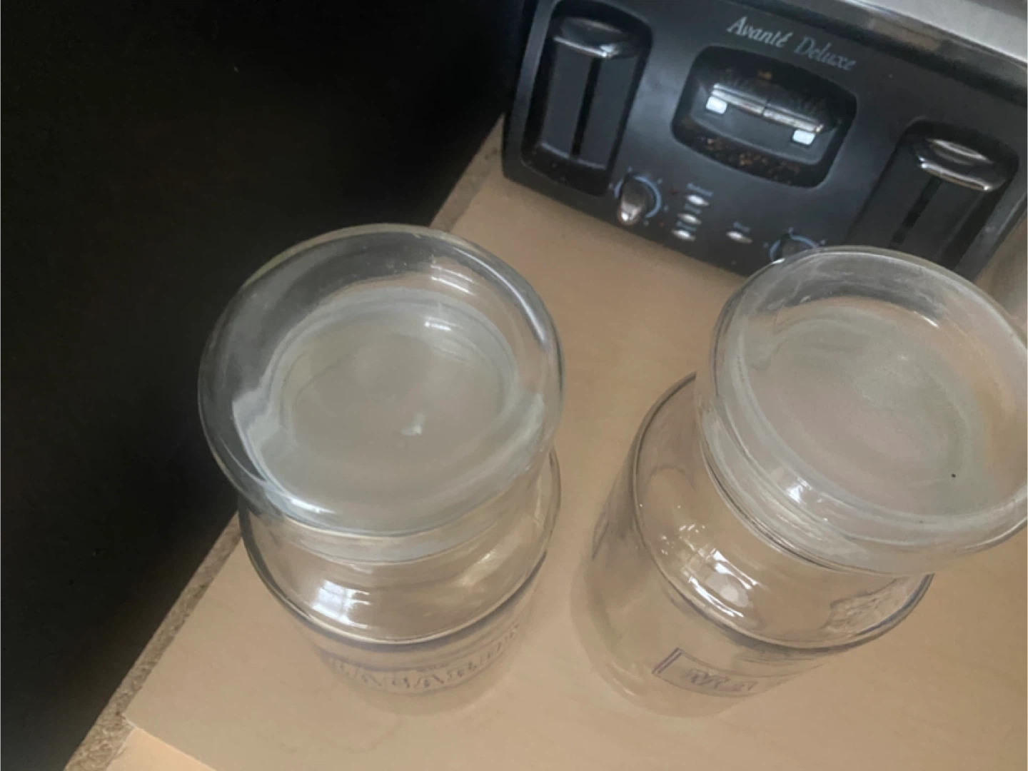 Vintage Macaroni Glass Jars - photo 2