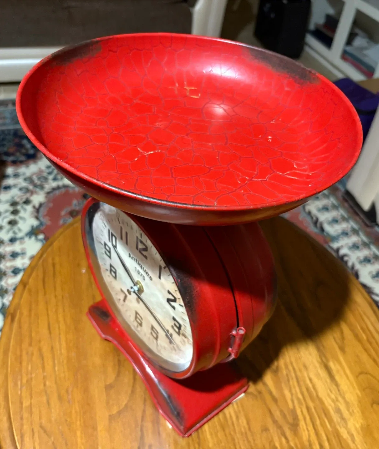 Antique Farmhouse Kitchen Double Sided Clock image indicator(7)