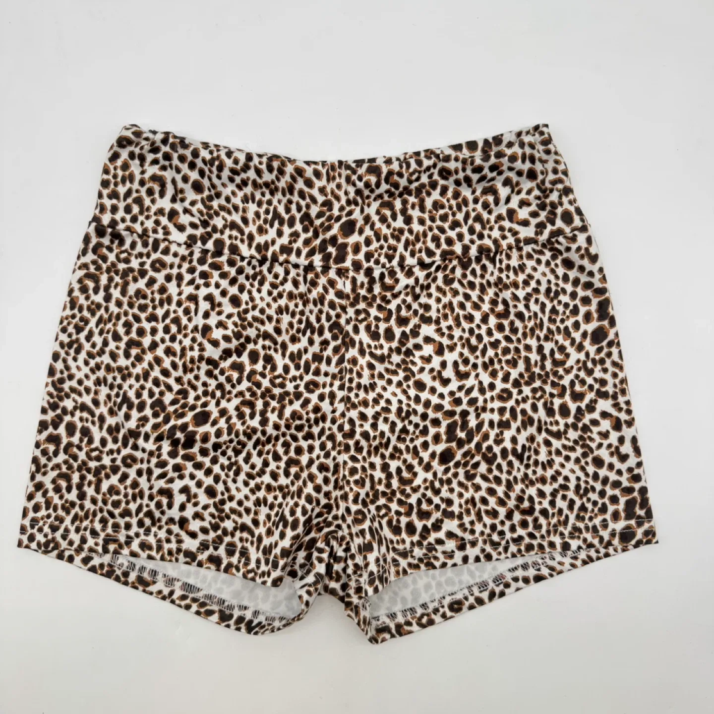 Shein Black Velvet Shorts - Size US 6 thumbnail