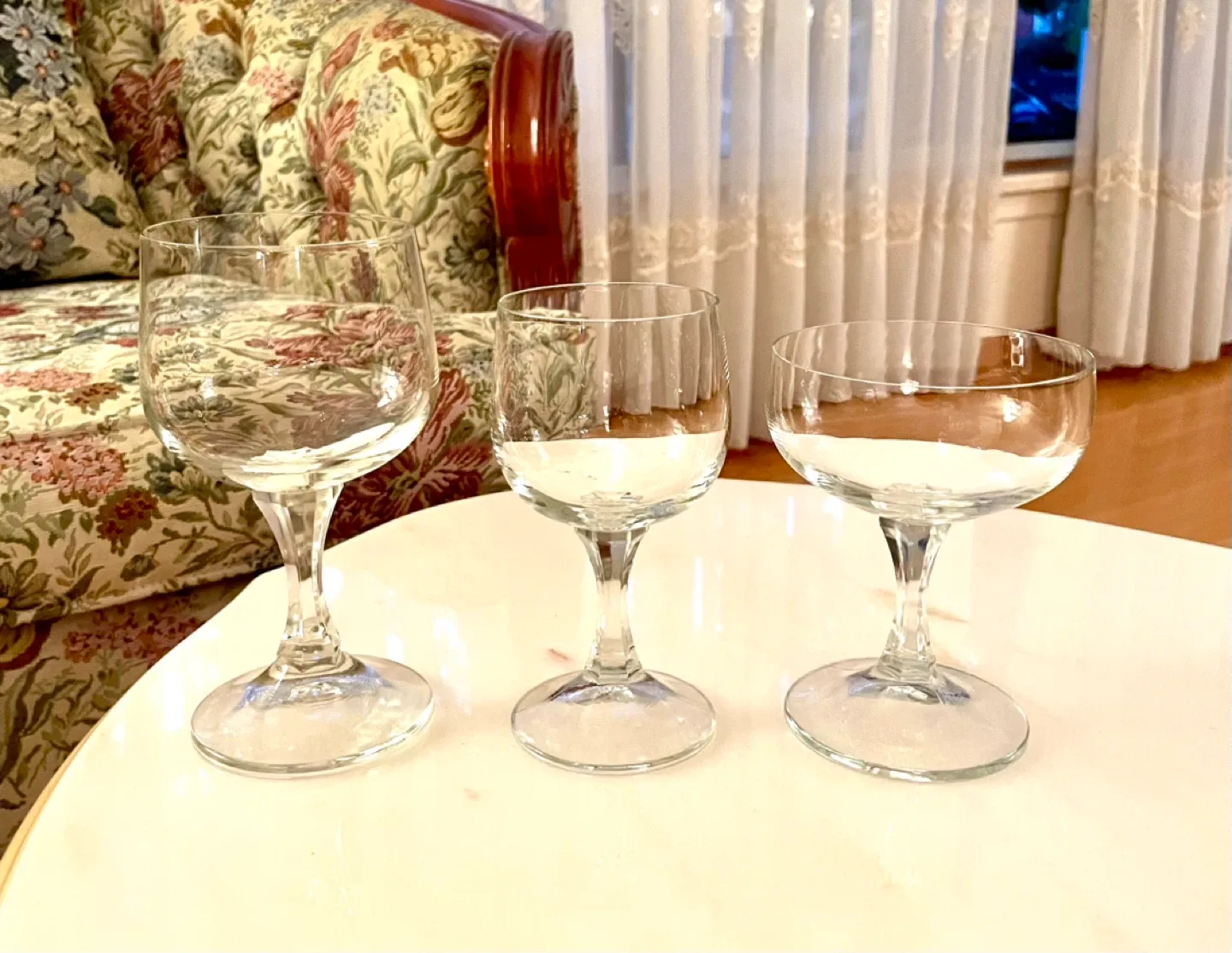 Set of Patricia Wine, Water, or Sherbet Glasses image indicator(3)