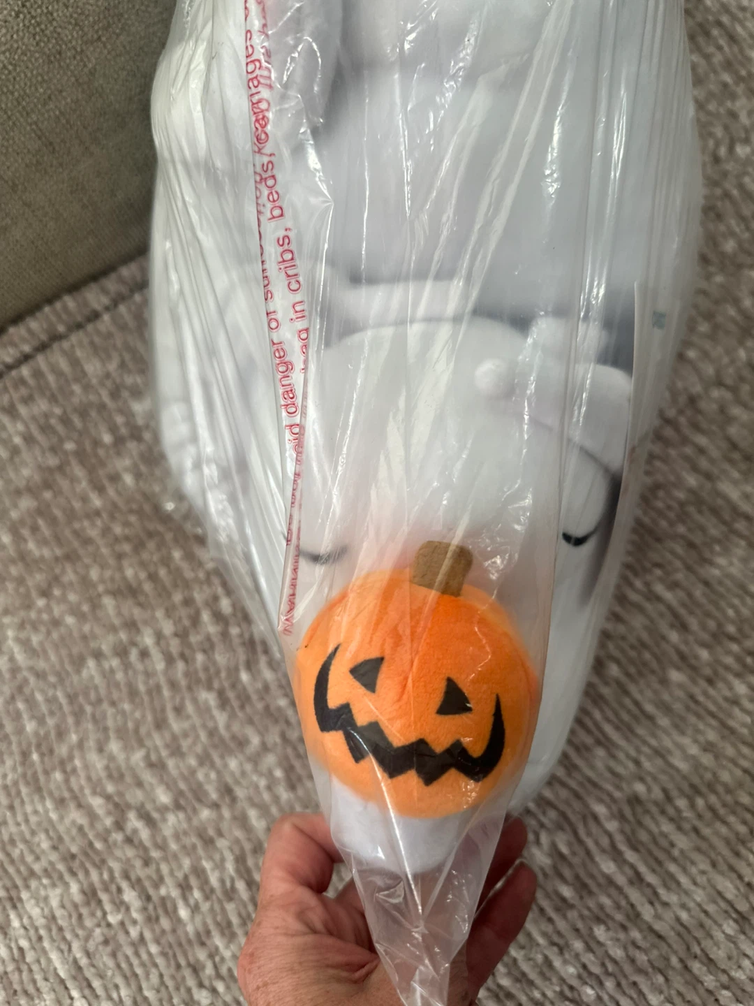 Disney Zero Cuddleez Plush - Nightmare Before Christmas