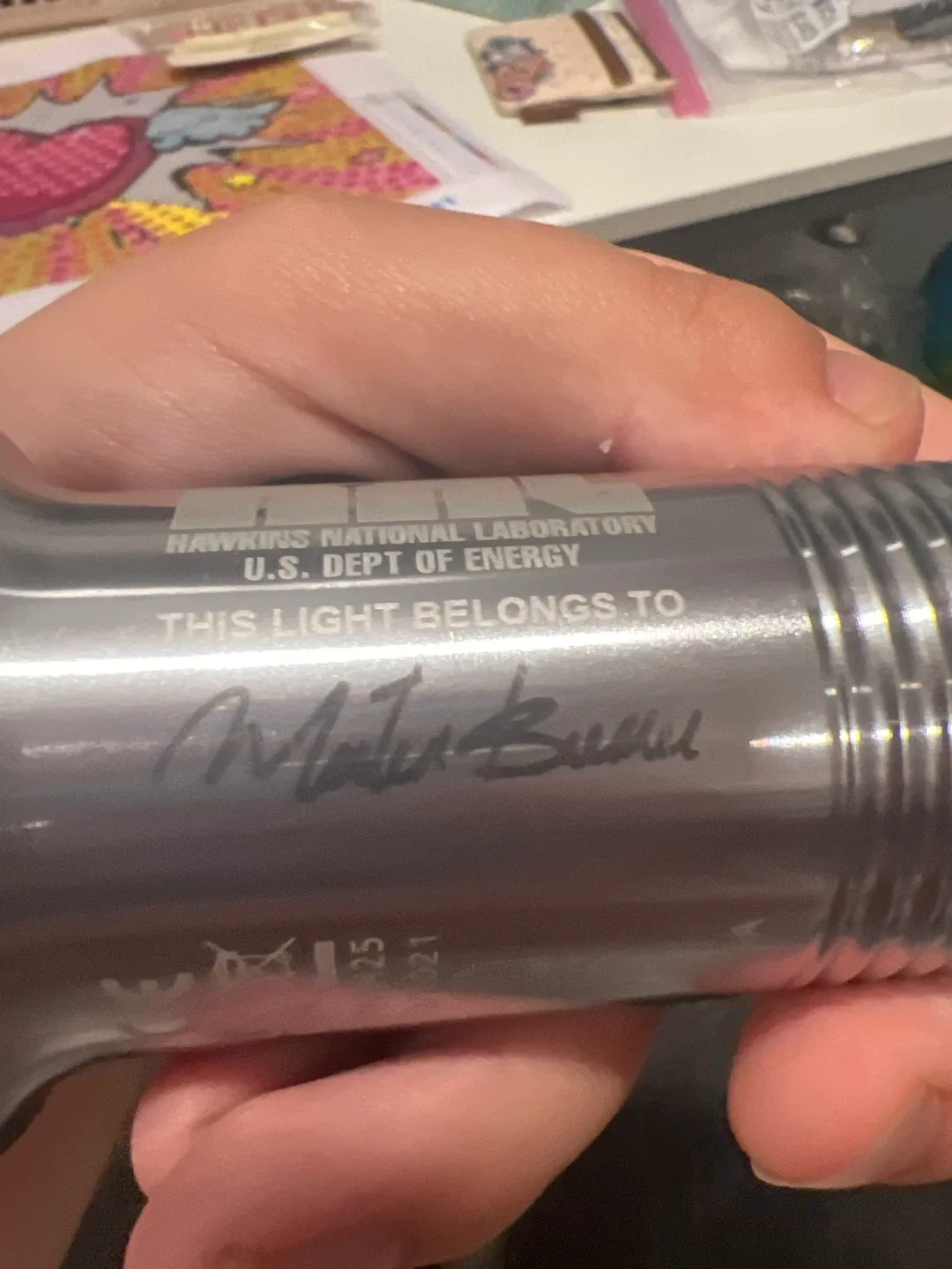 Hawkins National Laboratory Flashlight 🧡 image indicator(2)