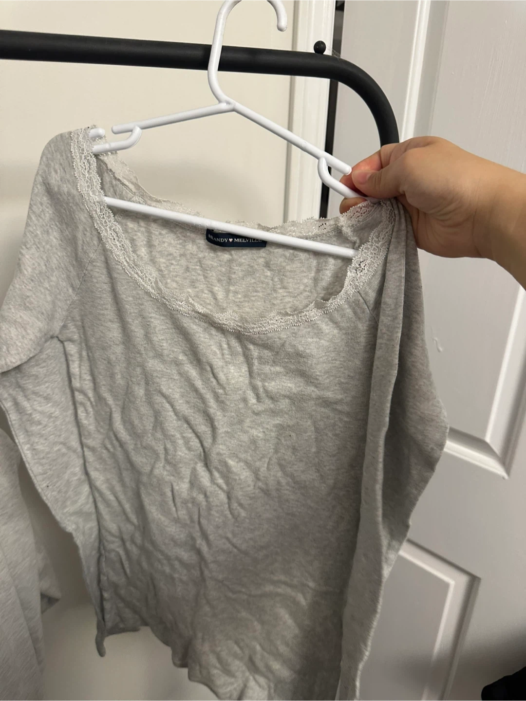 Brandy Melville Top - Grey