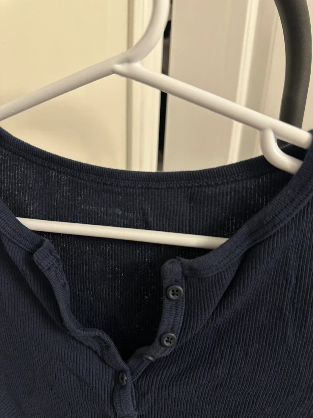 Brandy Melville Navy Ribbed Top - photo 2