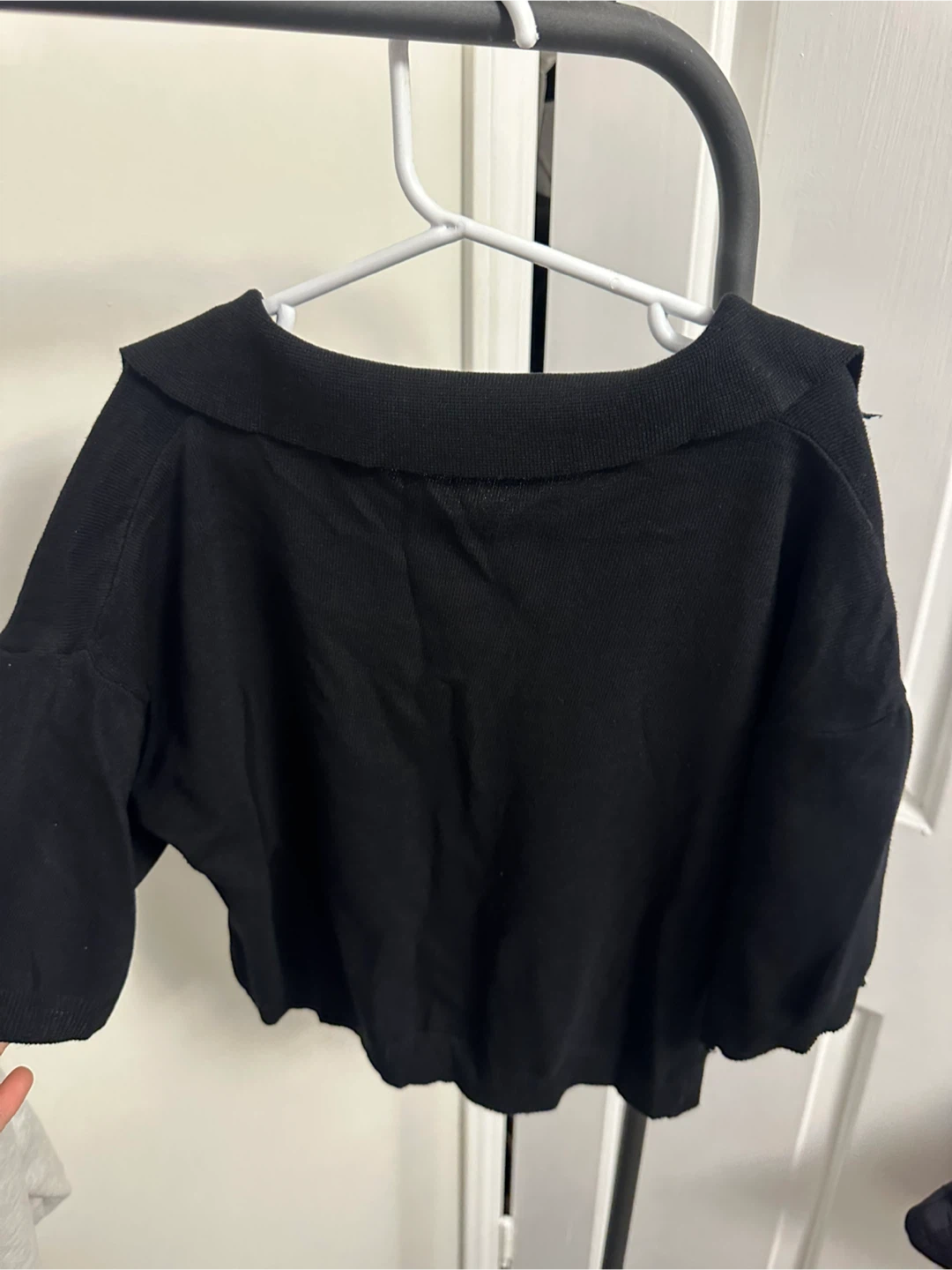 Black Knit Top - photo 2