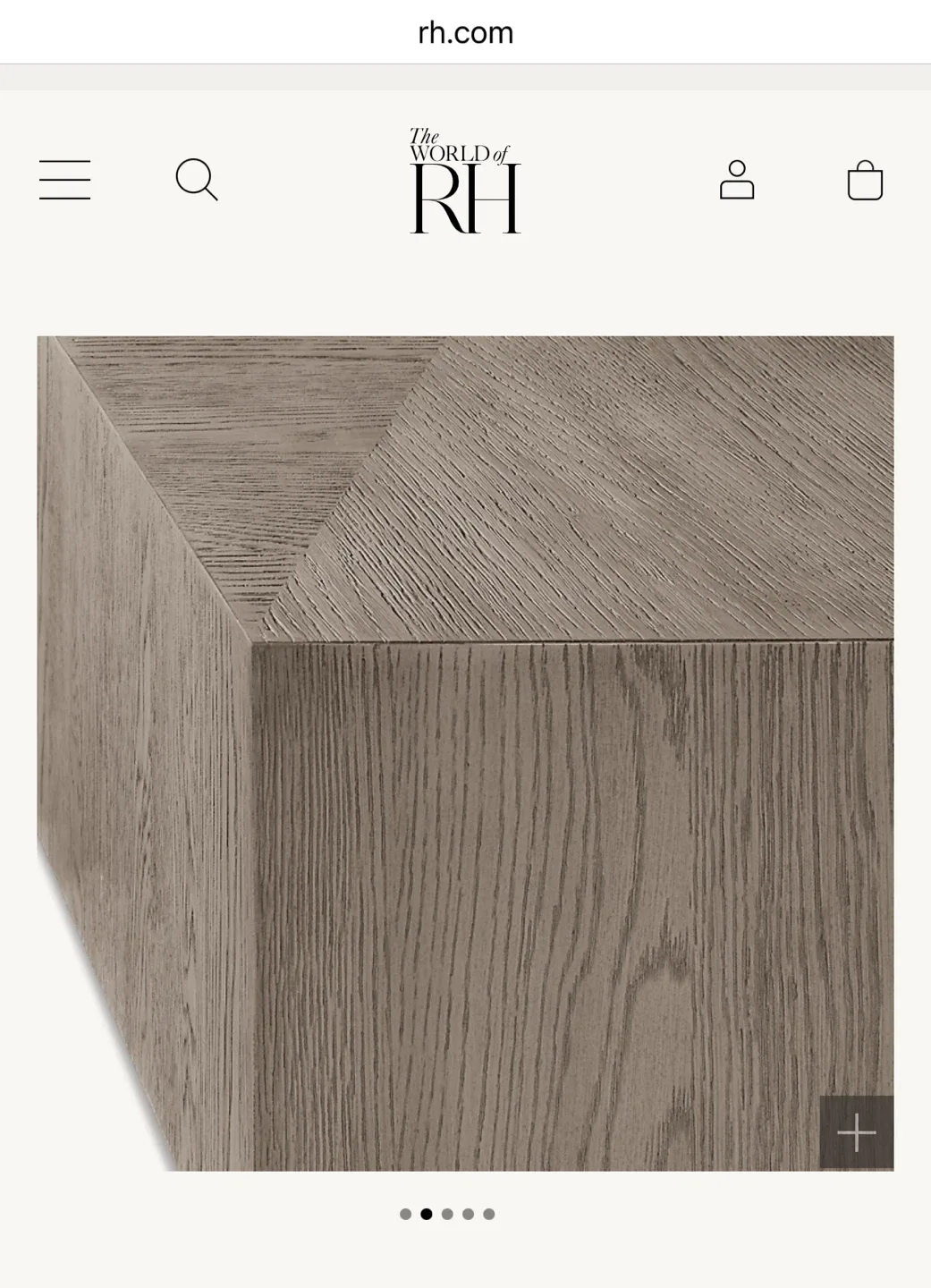 RH Machinto Coffee Table - 59" x 30" x 12" image indicator(3)