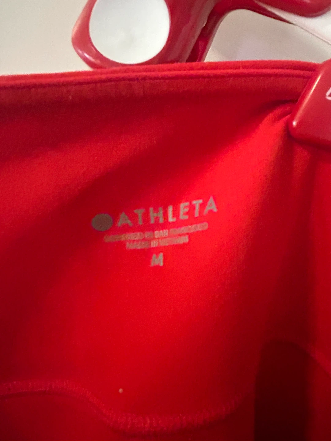 Athleta Red Leggings - Size Medium