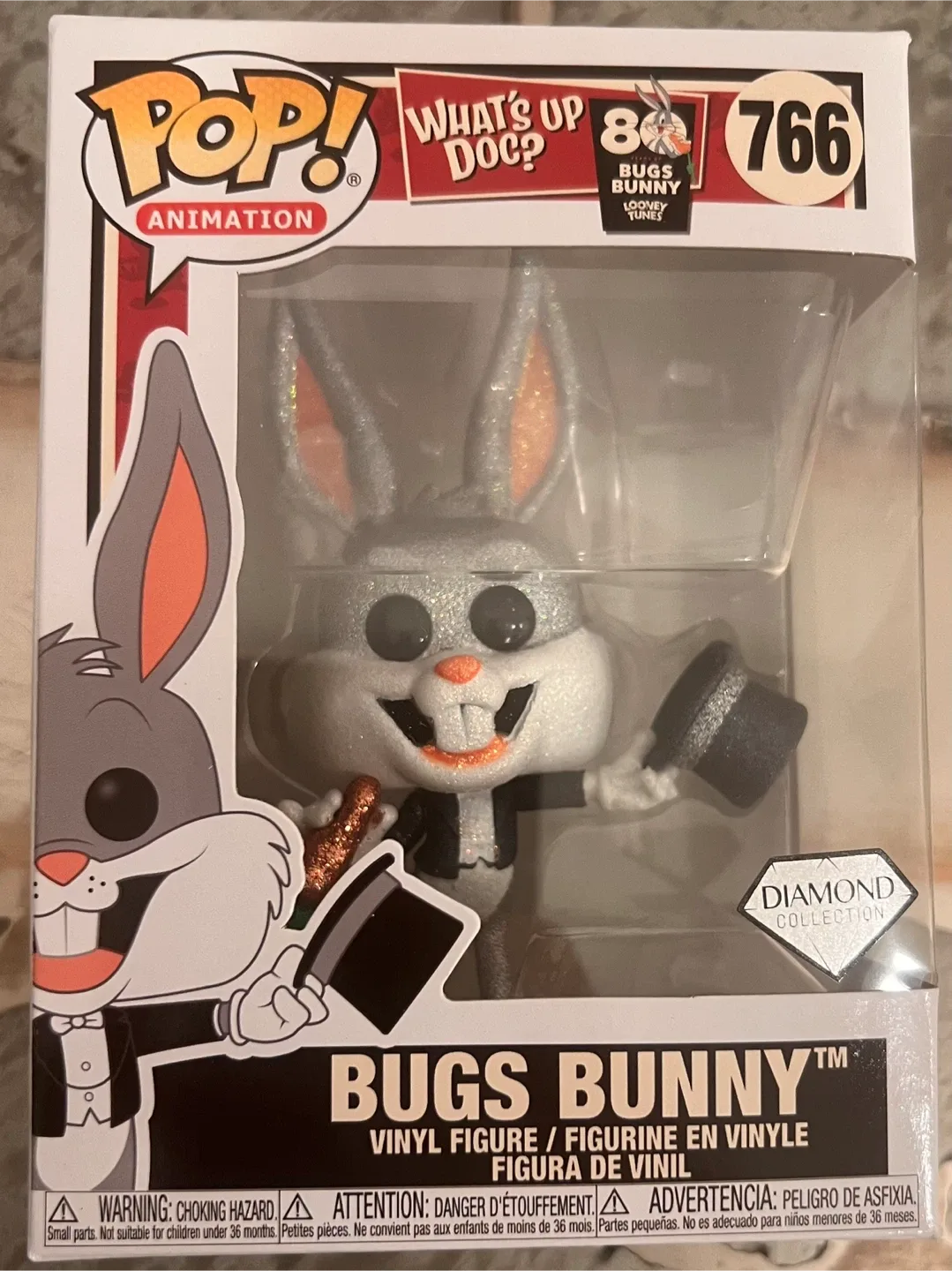 Funko Pop! Bugs Bunny (Diamond Glitter) (Exclusive) #766