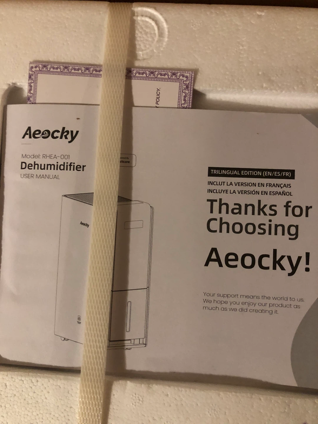 New Aeocky RHEA-001 Dehumidifier - photo 5