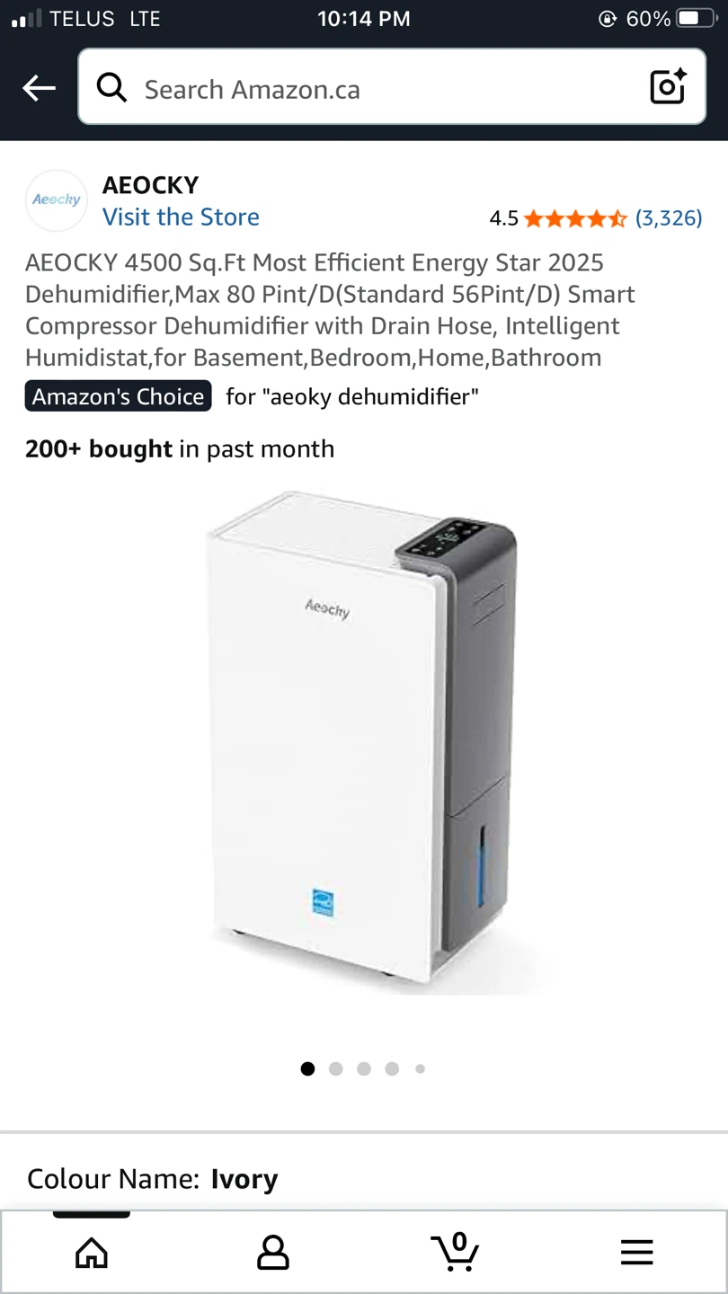 New Aeocky RHEA-001 Dehumidifier - photo 3