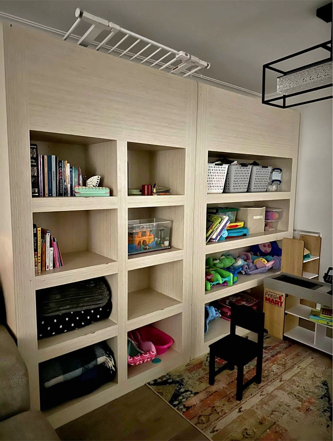 Custom Built-in Bookshelf