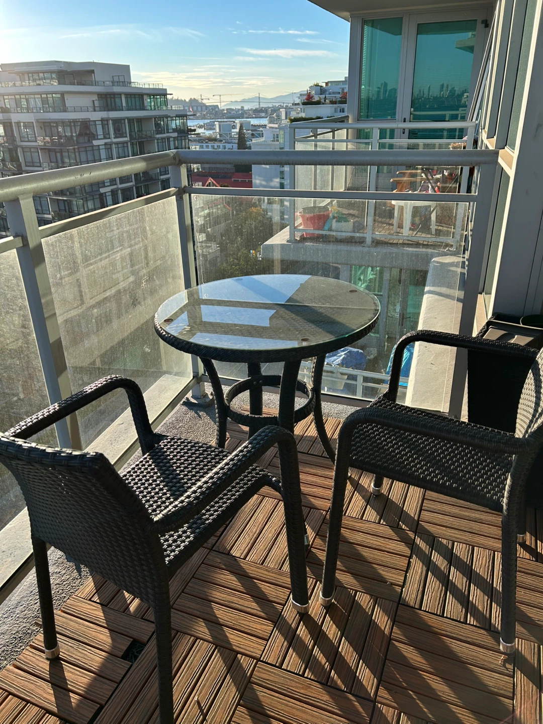 Outdoor Patio Set - Table and 2 Chairs - photo 2