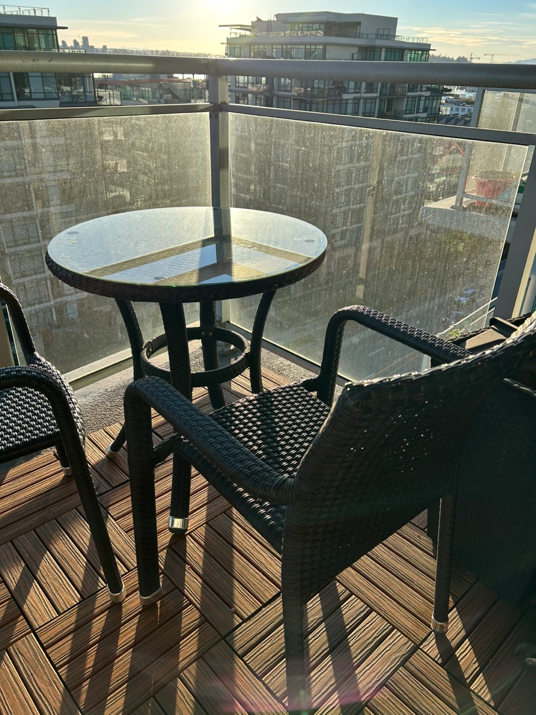 Outdoor Patio Set - Table and 2 Chairs - photo 3