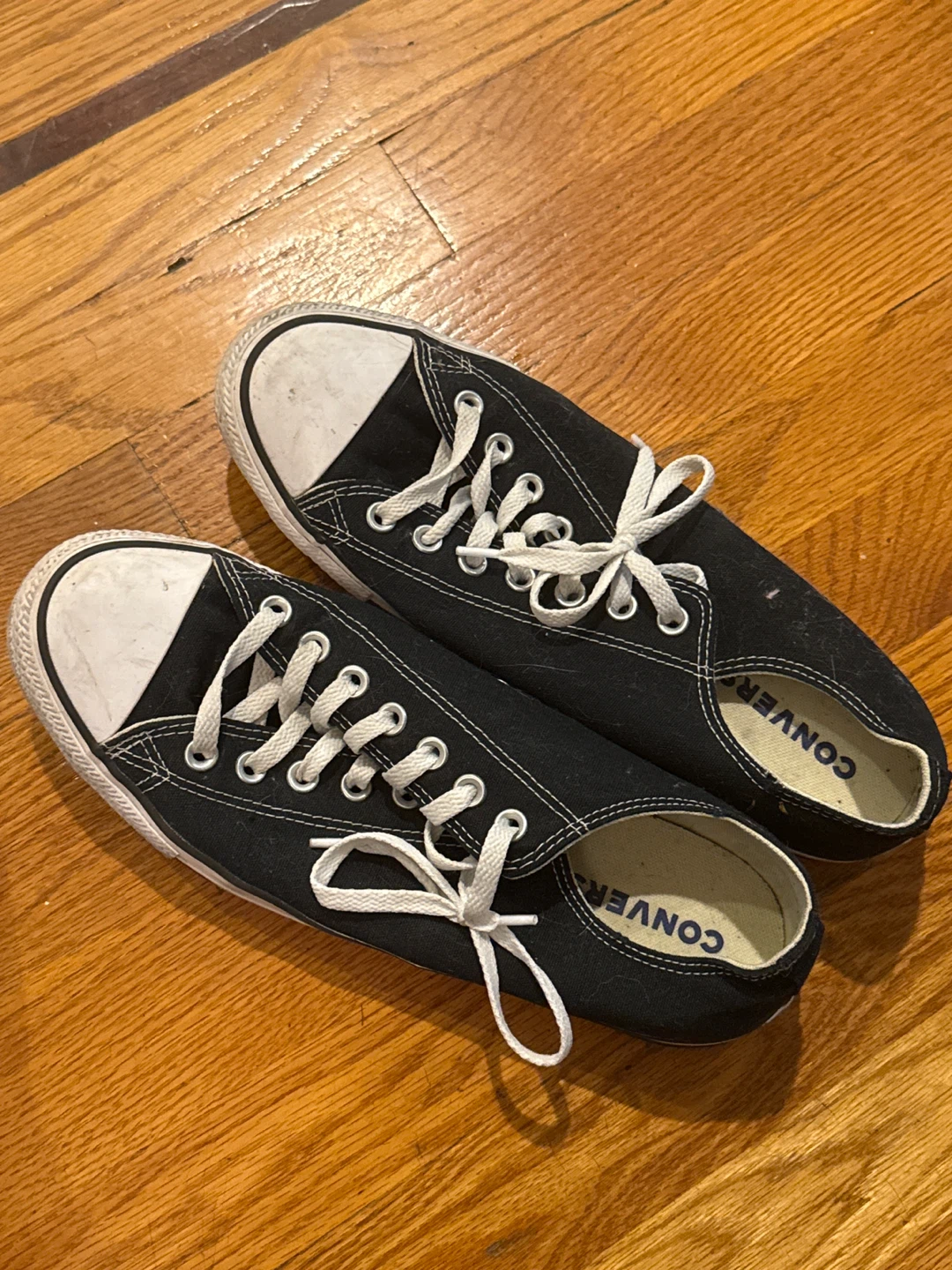Converse All Star Low Top - Black - Size 10