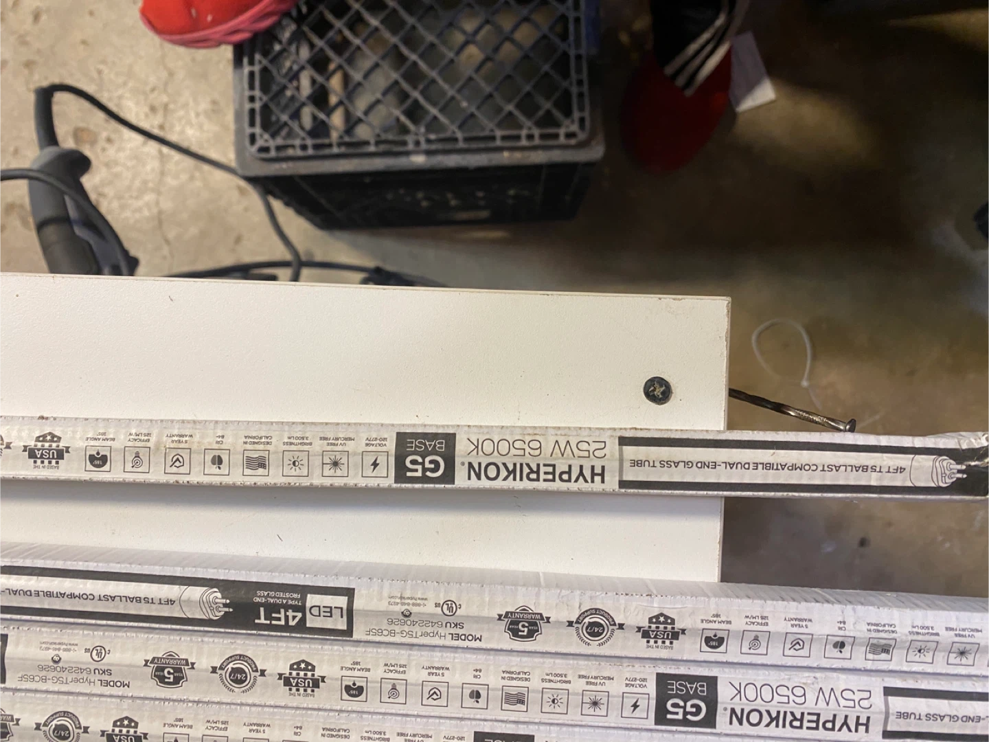 12 Pack HyperT5G-BC65F 25W 6500K Frosted LED Tube - photo 2