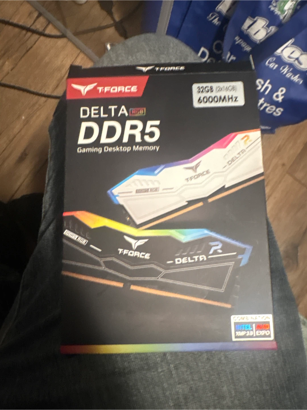 Teamgroup T-Force Delta RGB DDR5 32GB (2x16GB) 6000MHz White