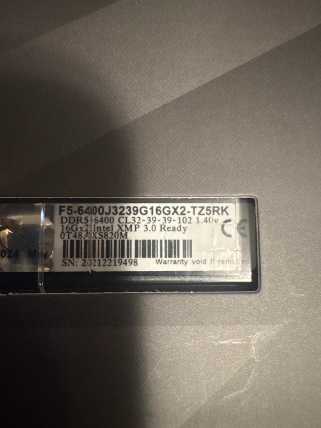 G.Skill Trident Z5 RGB DDR5-6400 32GB (16GBx2) RAM - photo 3
