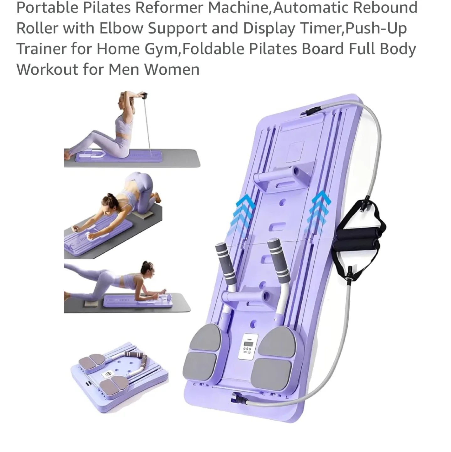 Portable Pilates Reformer Machine image indicator(2)