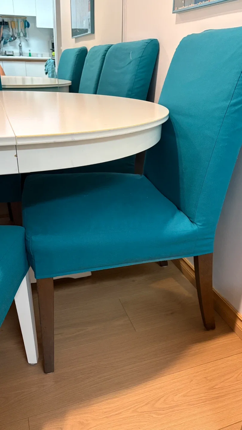 IKEA Extendable Dining Table & Chairs image indicator(7)