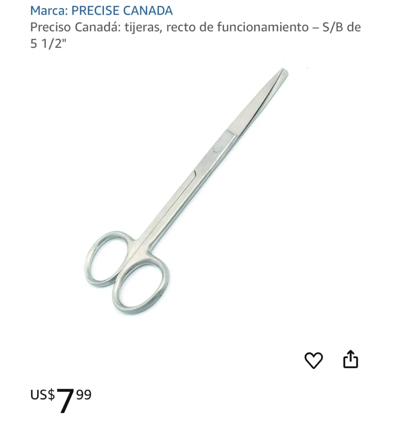 Precise Canada 5 1/2" Scissors thumbnail