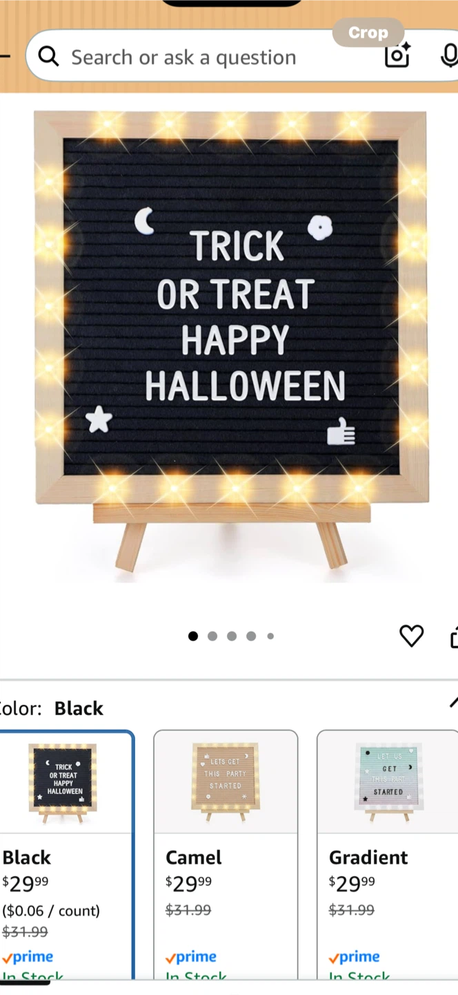 Felt Letter Board with Stand & Letters - photo 2