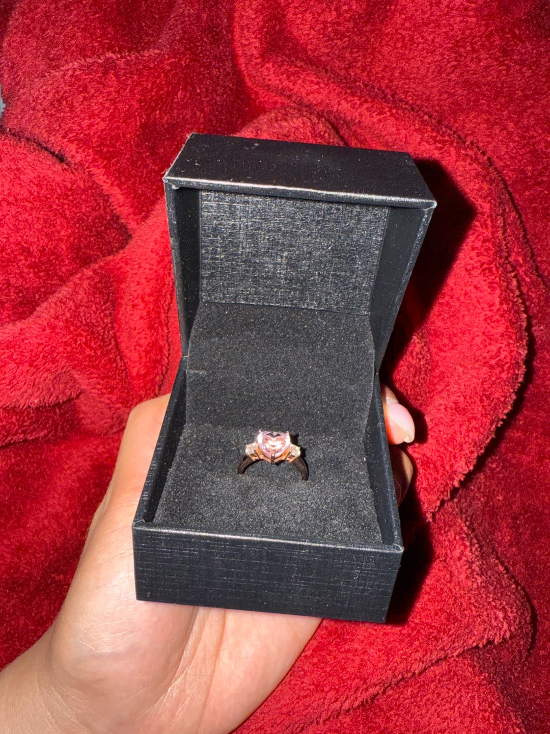 People's Jewellers Heart-Shaped Amethyst Ring - photo 2
