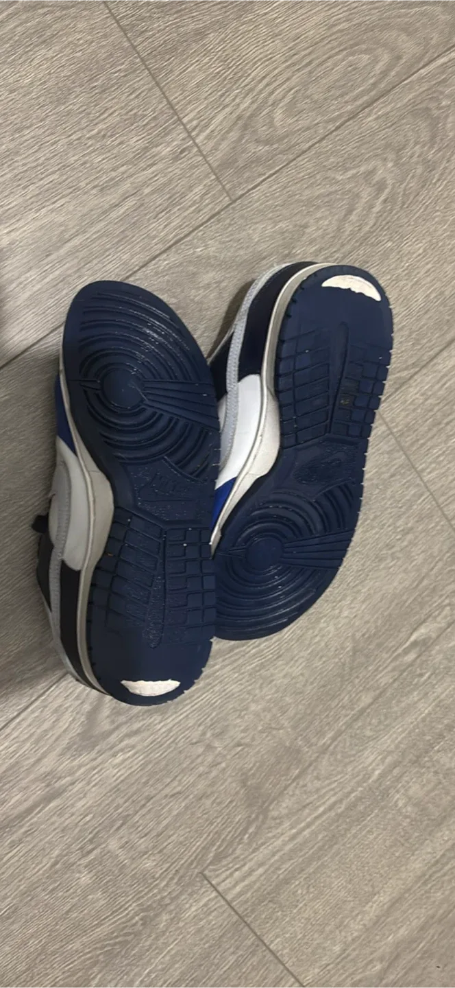 Nike Dunk Low White/Royal Blue Shoes image indicator(3)