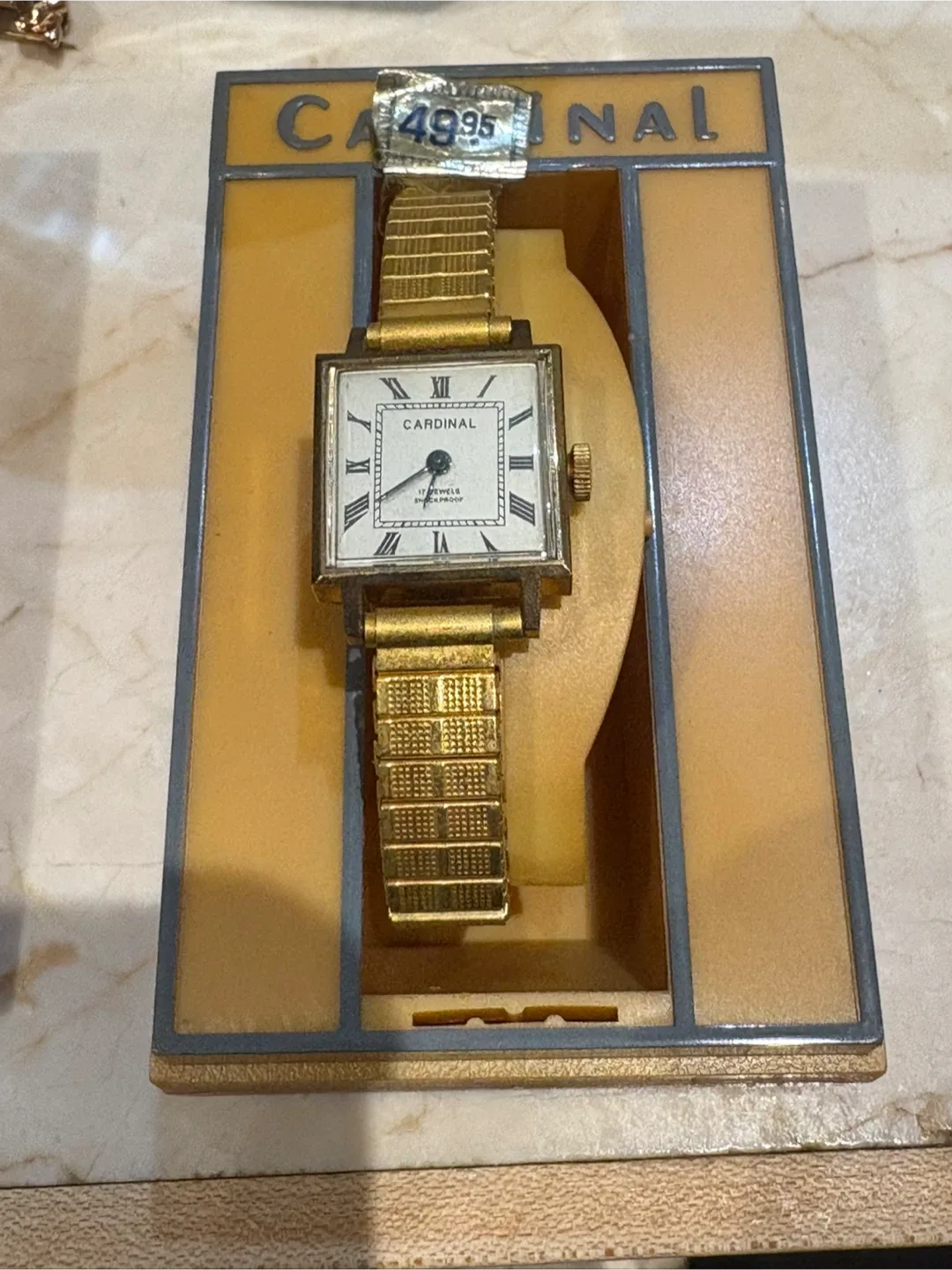Vintage Cardinal 17 Jewels Watch thumbnail