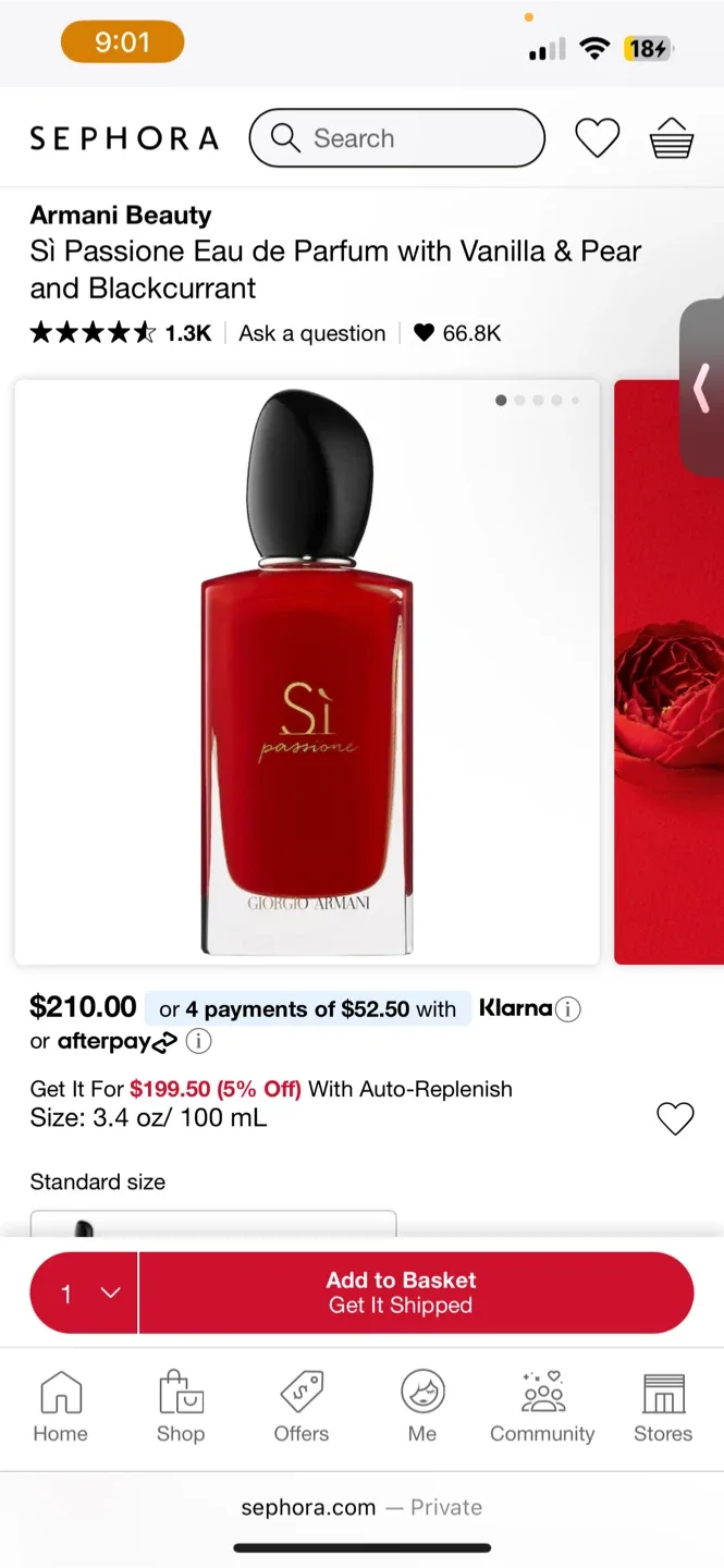 Giorgio Armani Si Passione 50ml image indicator(3)