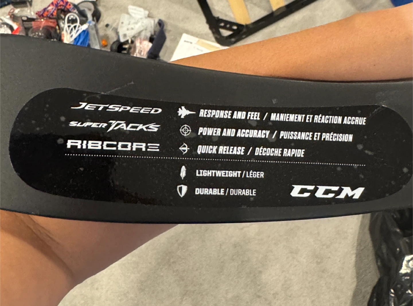 CCM Ribcor 3 Ice Hockey Stick - 65 Flex Right Hand - photo 4