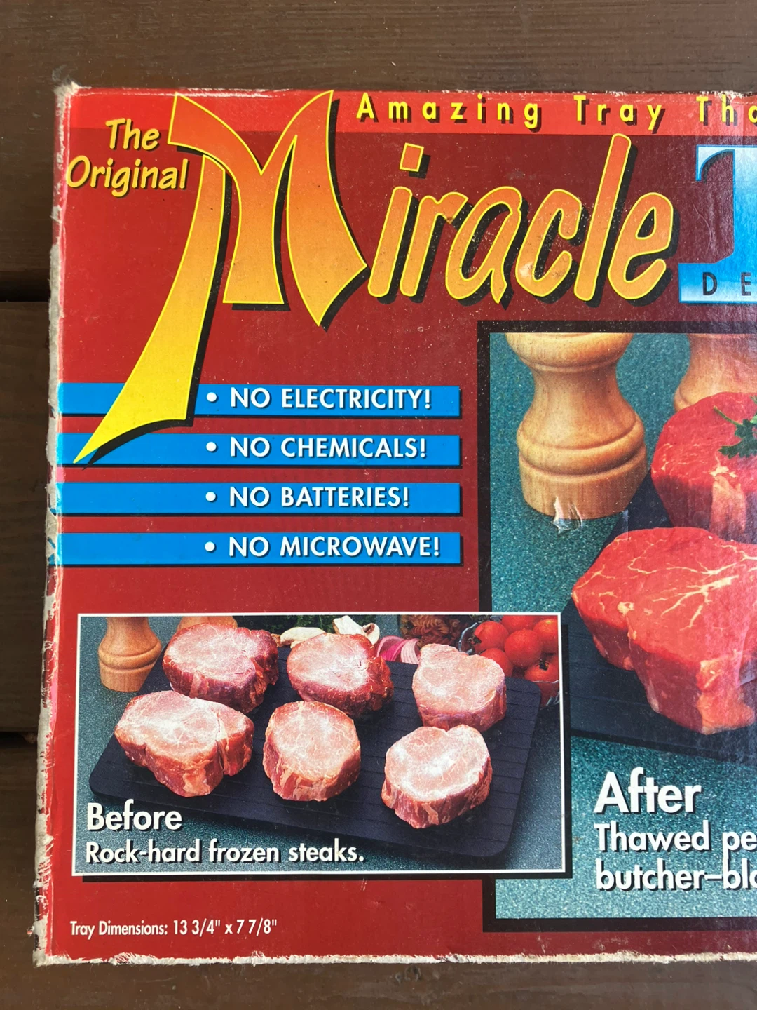 Original Miracle Thaw Defrosting Tray - Excellent Condition - photo 5