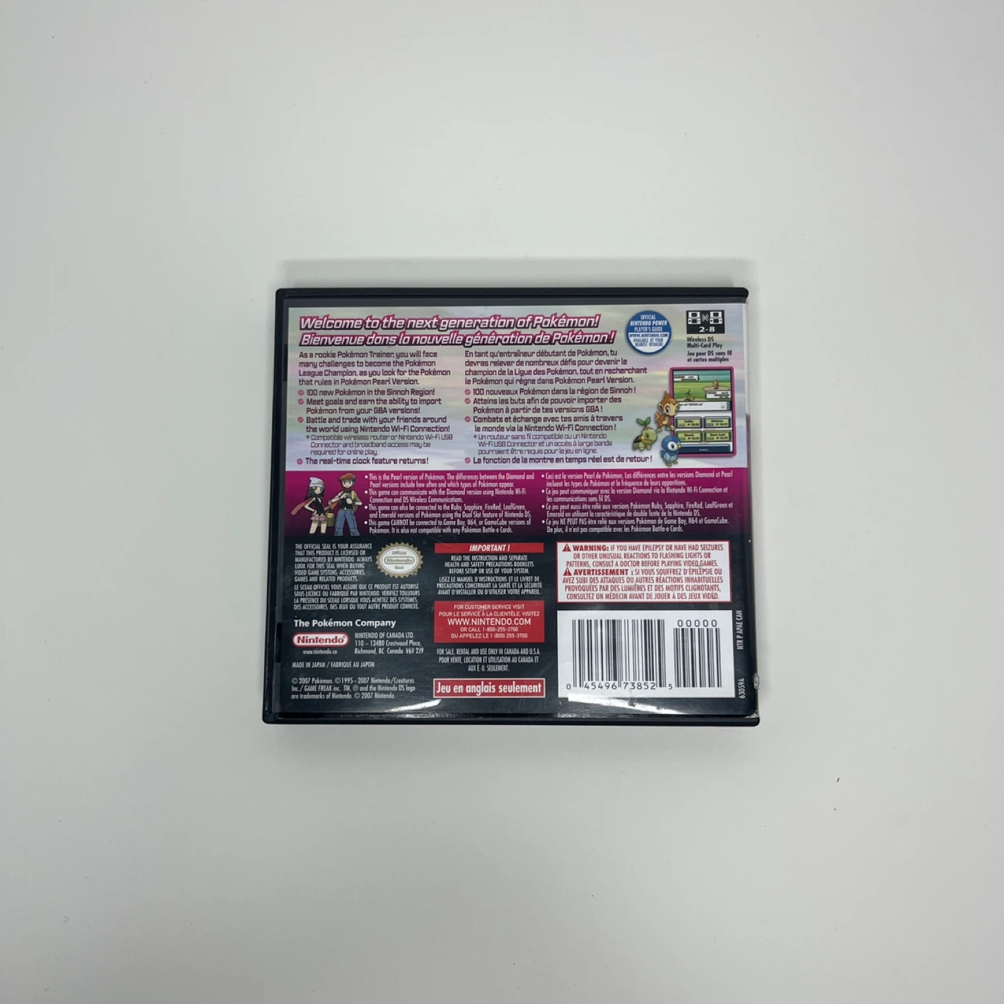 Pokémon Pearl Version for Nintendo DS - photo 2