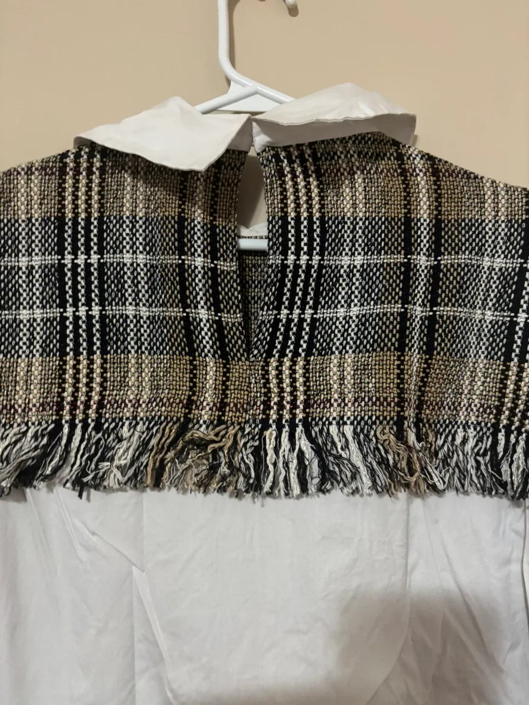 Blouse with Plaid Vest image indicator(4)