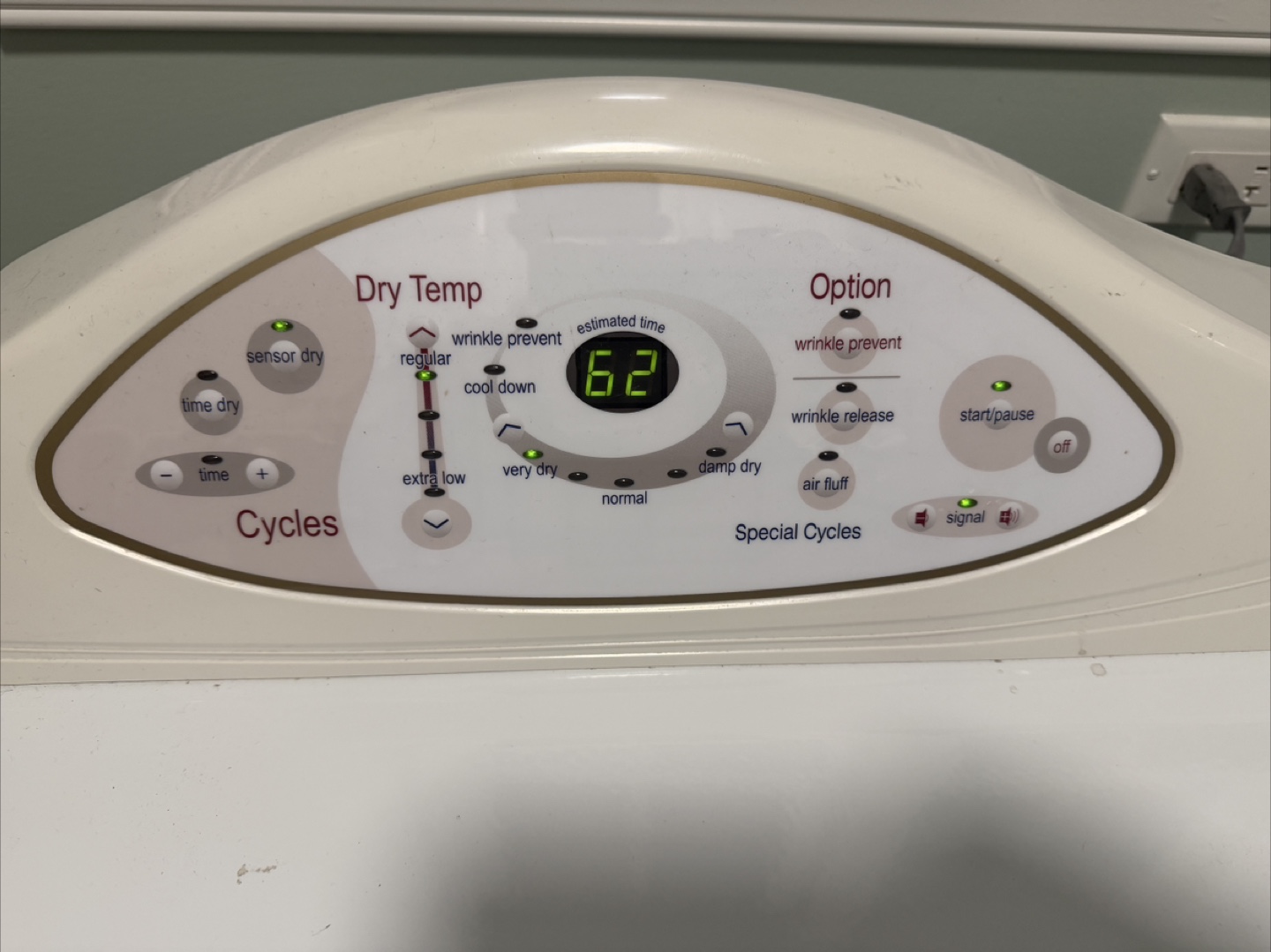 Maytag Clothes Dryer MDG5500AMW - photo 3