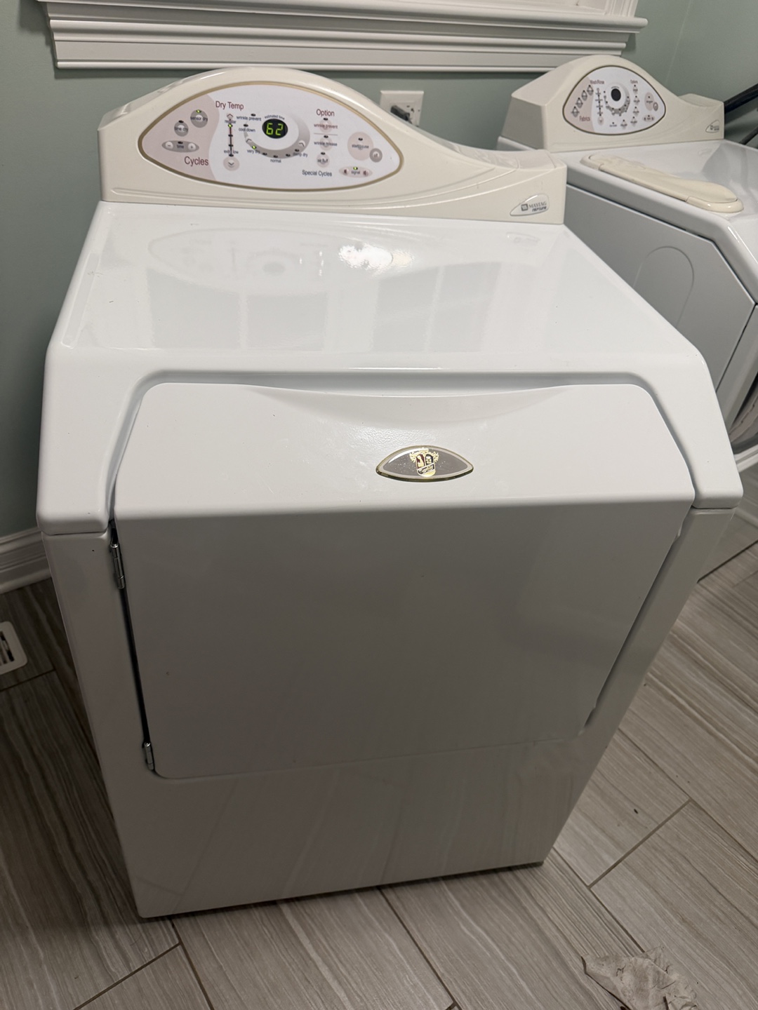 Maytag Clothes Dryer MDG5500AMW - photo 2