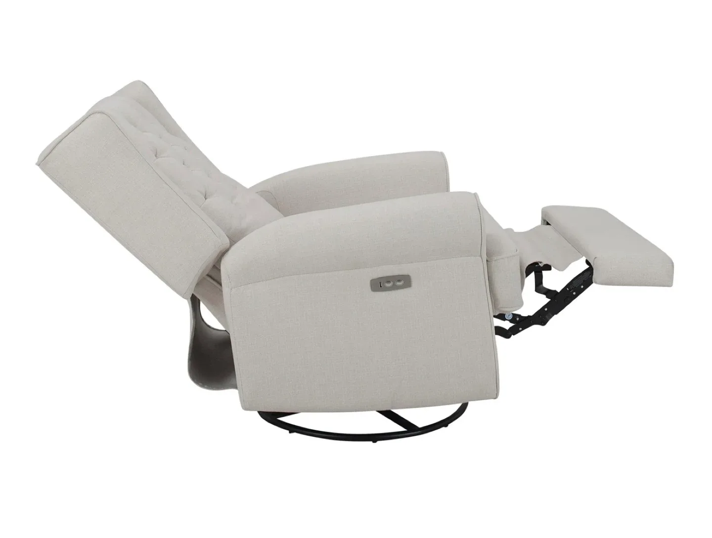 Raymour & Flanigan Kori Dual Power Swivel Glider Recliner image indicator(2)