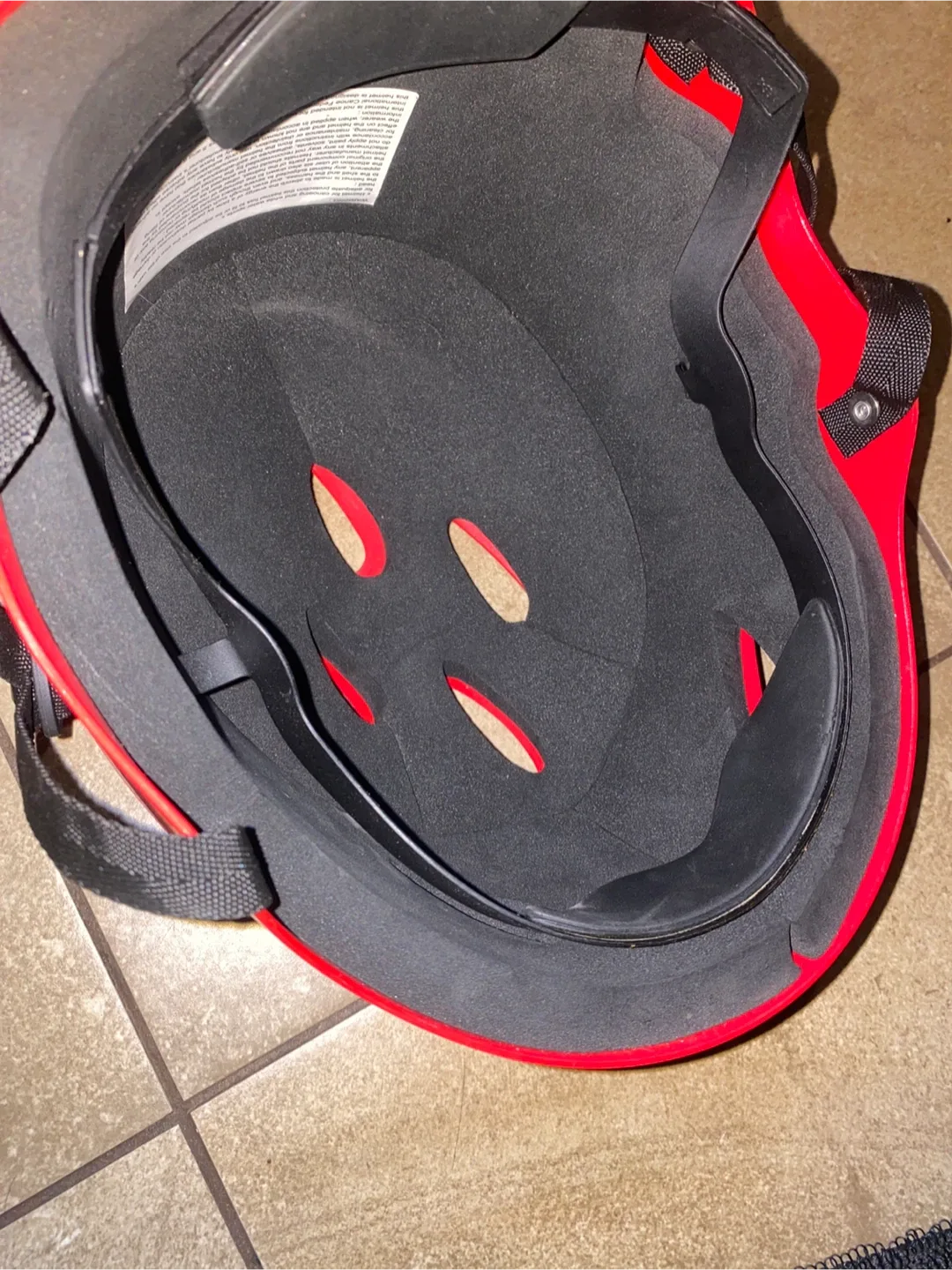 NRS T2-Havoc Water Helmet - Red, Size 55-59cm image indicator(4)