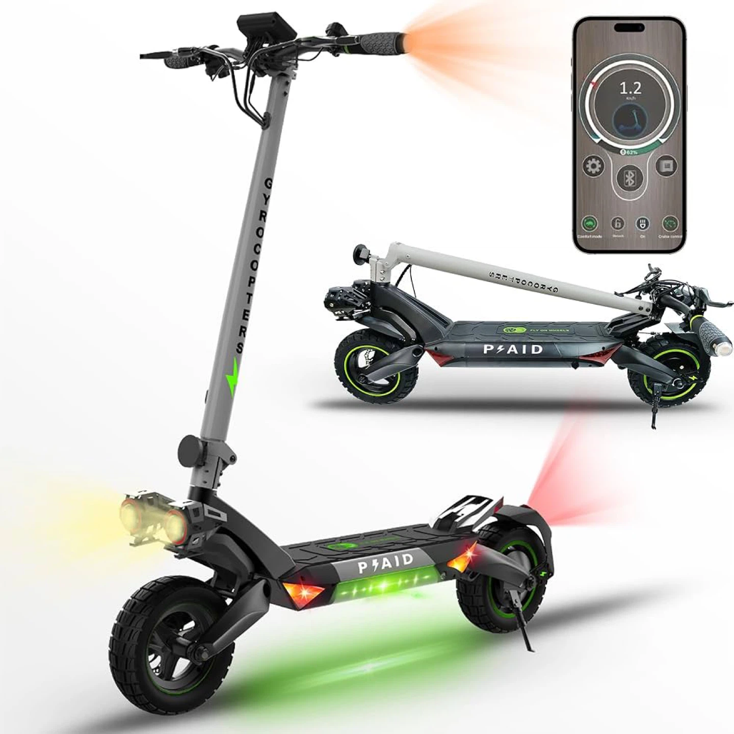 Plaid Gyrocopters E-Scooter