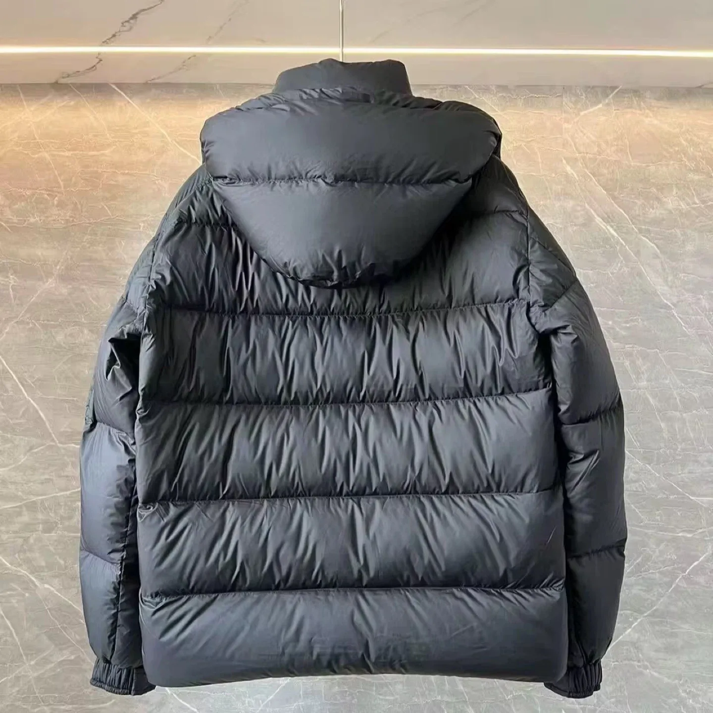 Black Padded Down Jacket image indicator(4)